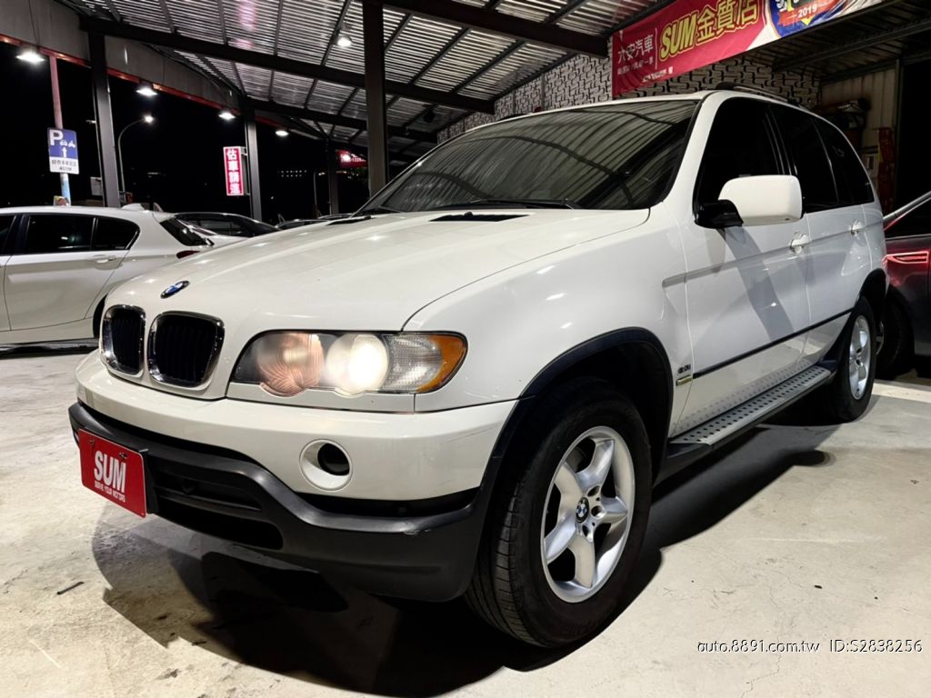 81中古車 寶馬3 0i X5 3 0l 02 總代理bmw X5 3 0i 一手認證車耗材已更新