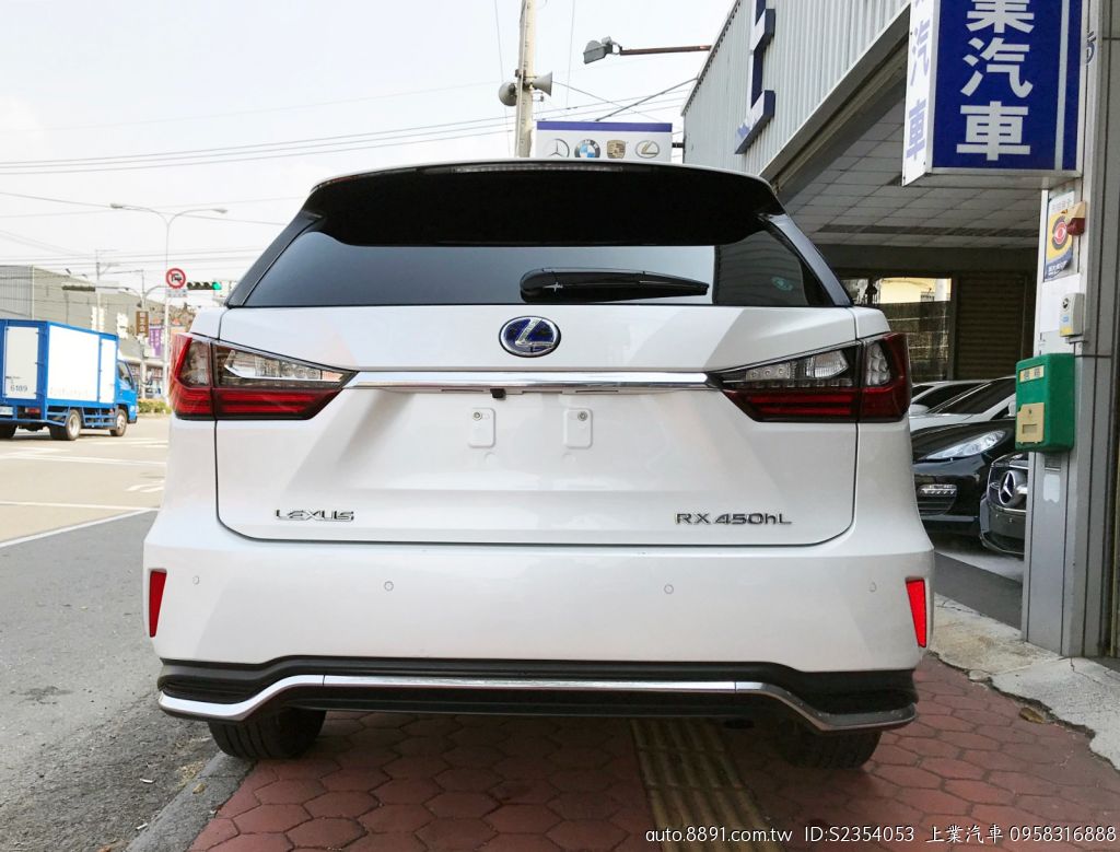 18年lexus Rx450hl 頂級7人座 中古車價格 圖片 配備 說明 81汽車