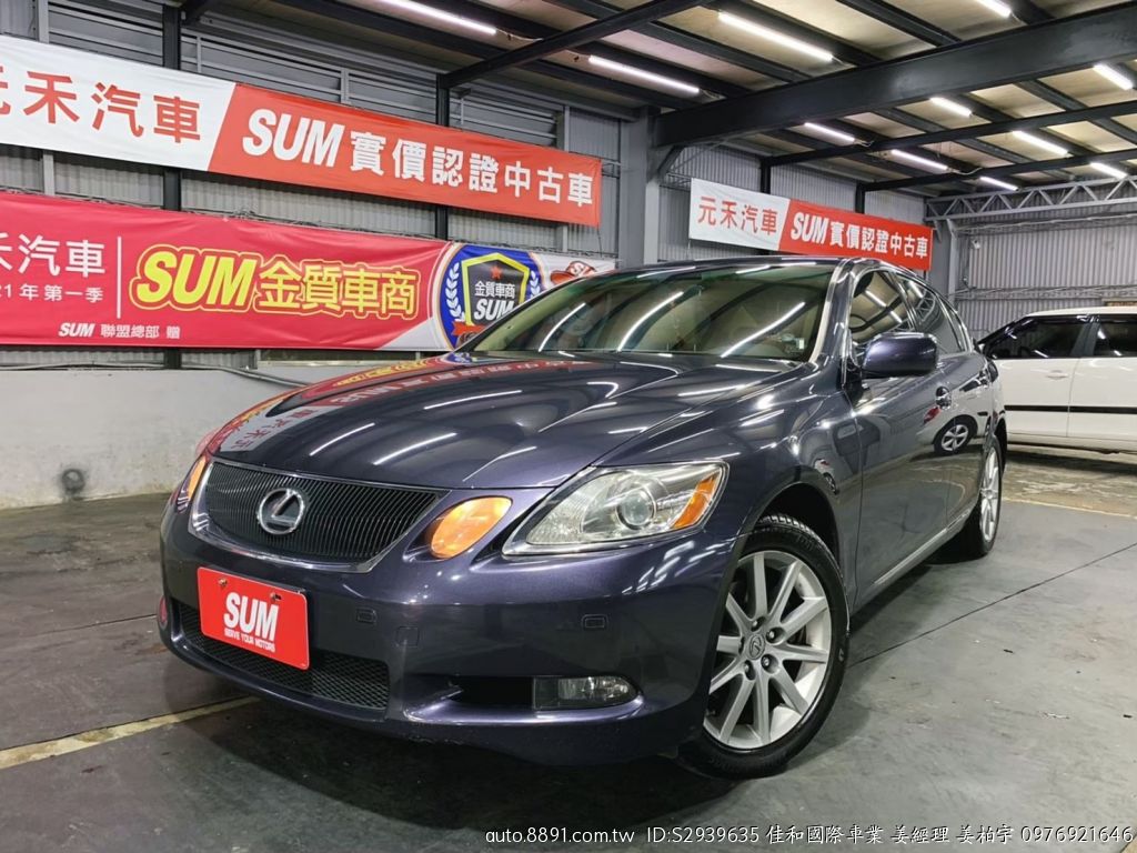 81中古車 凌志gs 3 0l 實車實價lexus Gs300 加裝多功能安卓機里程保證已認證美車