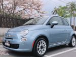 15 FIAT 500 POP 天空藍/低里程 雙色內裝 美規/未領牌 車測完畢