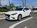 2019年Mazda 3 5門 頂級 白色...
