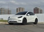 電車之郎 MODEL Y LR 全車犀牛皮、Yoke方向盤 燈膜