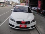 15 BMW 218i 白/黑~總代理.小姐車.僅跑9萬公里. 新!