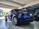 實車實價Model Y Long Range選配金屬藍及純白內裝 原鈑件 保固中