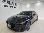 【杰運高雄】2022 Mazda 3 5D 20S P 黑 換檔撥片 環景影像系
