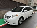 上穩汽車2013年豐田 SIENNA LE 白 保證無重大事故及泡水