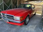 1979年古董賓士C107 450SLC 紅色 雙門跑車