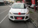 15 Kuga 1.6t 白~時尚經典型.全景天窗+恆溫+電尾.少跑車極新極美!