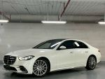 尊貴2021 S500 AMG 4MATIC短軸頂配P20後轉向菱格紋按摩冷熱椅