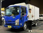 (8192) 2013年 ISUZU NL 一路發 11尺半 保溫廂 三尺半尾門