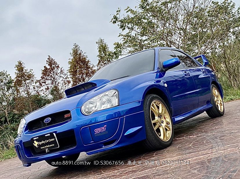 81中古車 速霸陸wrx 2 0l 04年式wrx 正sti 多項精品