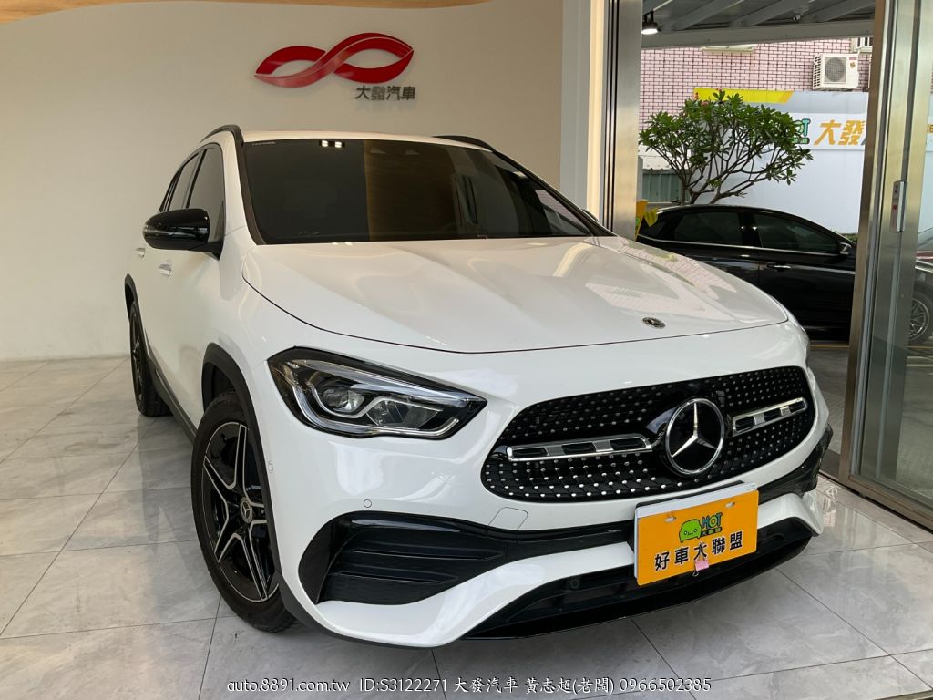 8891中古車-賓士GLA180 GLA 1.3L 高雄市-大發汽車◇正2021 總代理M