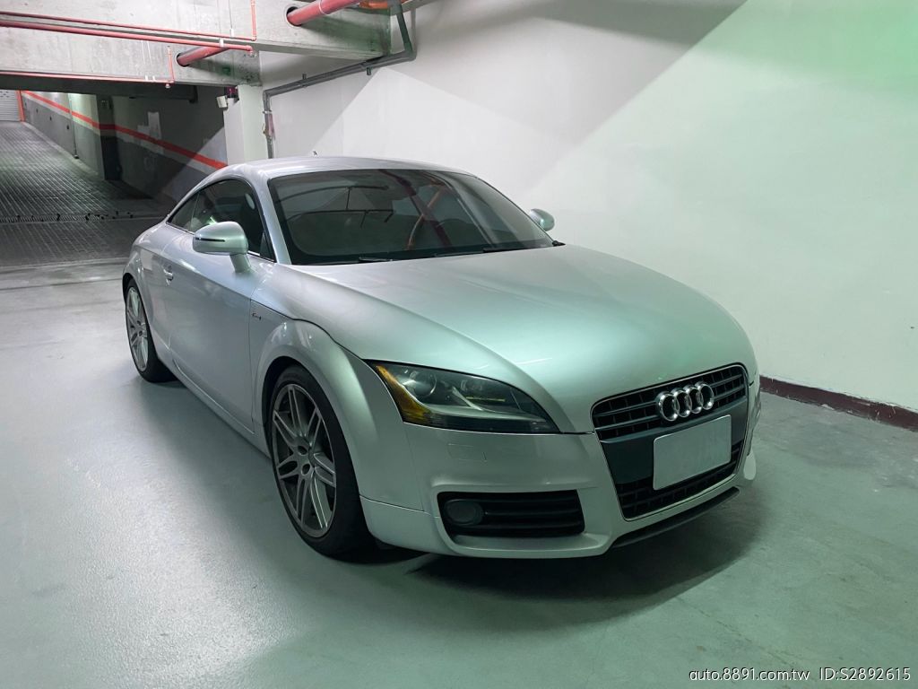 自售audi Tt S Line Mk2 全車原鈑件室內車庫車升級導航螢幕 中古車價格 圖片 配備 說明 81汽車