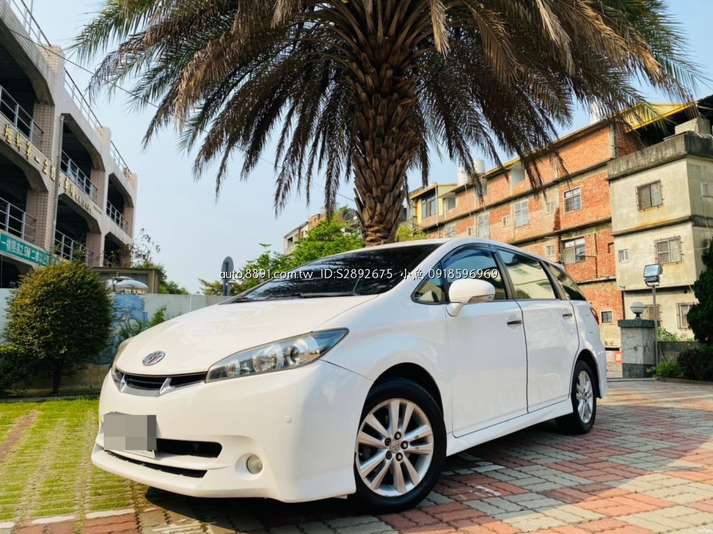 Wish 2 0cc 白 Ikey 中古車價格 圖片 配備 說明 81汽車